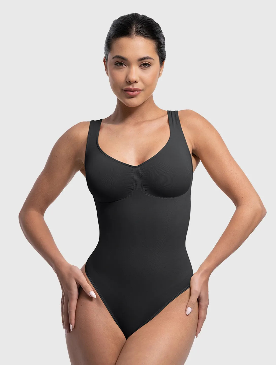 Seamless Snatched Thong Bodysuit
